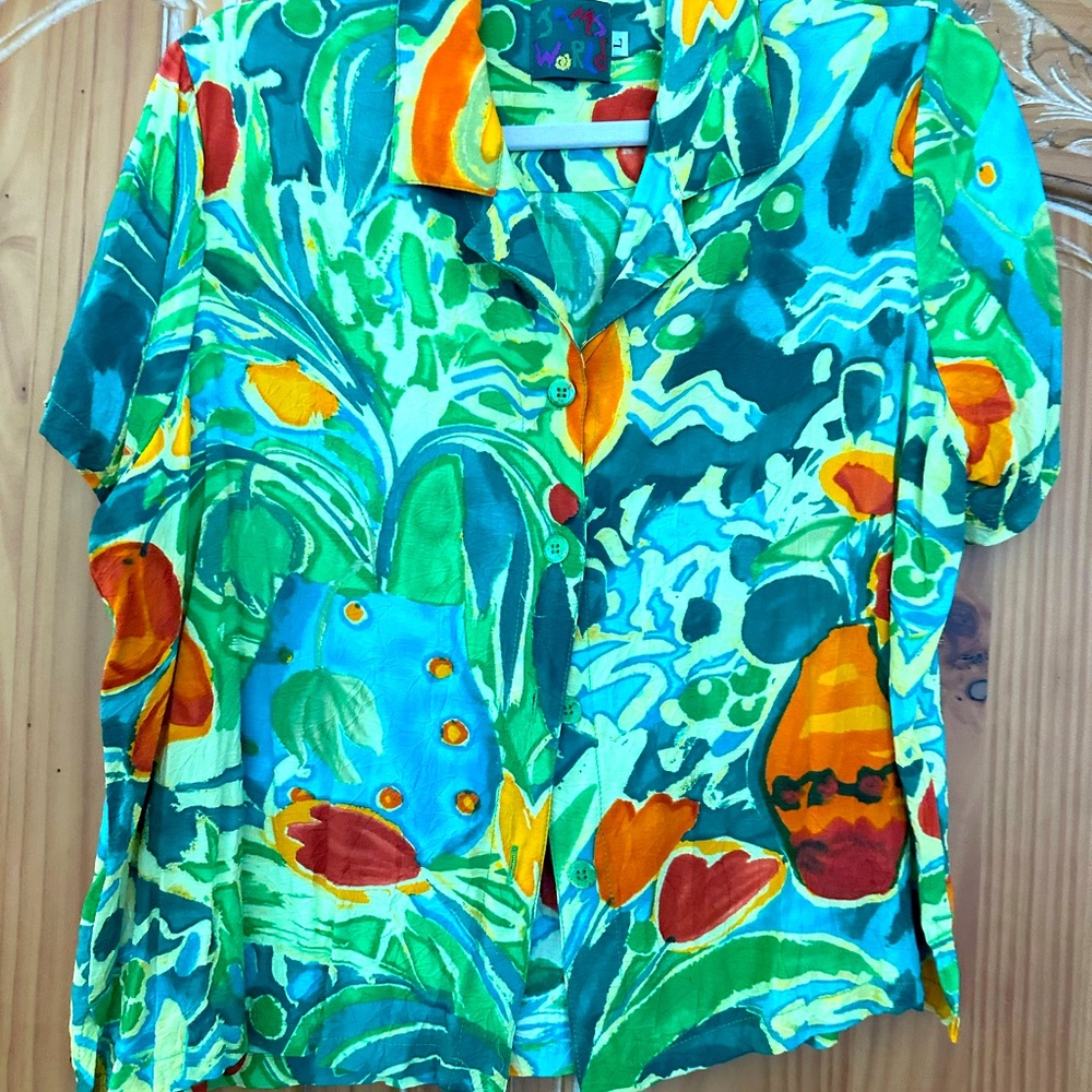 Jams World short sleeve button down